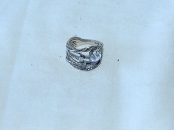 STERLING SILVER RING D