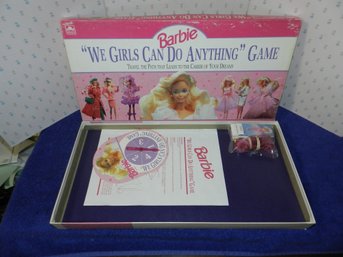 BARBIE WE GIRLS CAN DO ANYTHING BOARD GAME