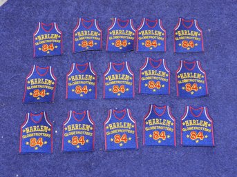 SET OF 15 HARLEM GLOBETROTTERS JERSEY PATCHES 84