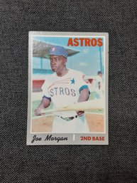 1970 #537 TOPPS MLB JOE MORGAN BASEBALL CARD