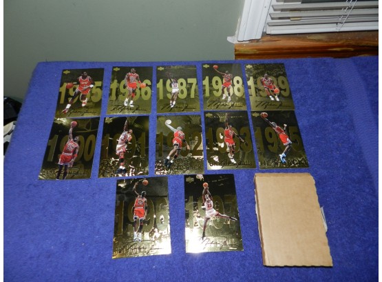 Michael Jordan Collectors 12 Card Set Complete