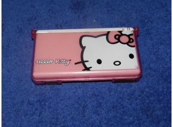 Vintage Nintendo DS Lite Pink With Hello Kitty Case Tested Works