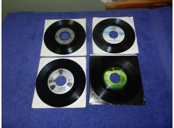 4 45 RPM Records Zombies Plastic Ono The Who Creedence
