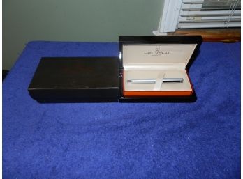 Vintage Helveco Pen In Original Box And Packaging