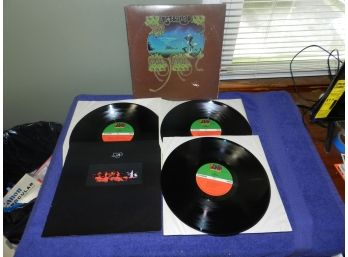 Vintage YES Yessongs Triple Album Vinyl Record Atlantic SD 3-100 1973 Gatefold