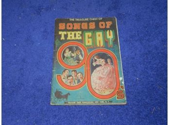 Vintage 1943 Songs Of The Gay 90s Music Book