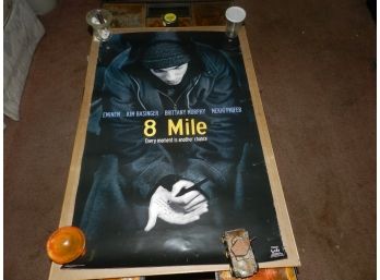 8 Mile Movie Poster Eminem