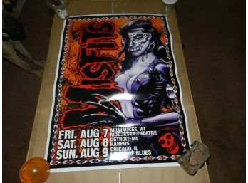 Misfits Danzig Tour Concert  Poster Original
