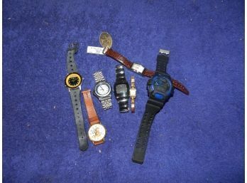 LOT OF ASSORTED WATCHES TIMEX RADO DISNEY MORE