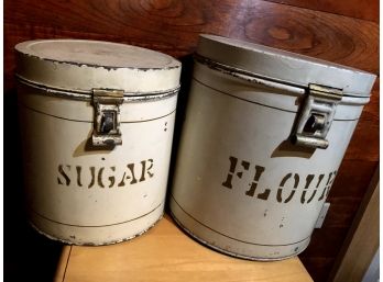 Sugar And Flour Tin
