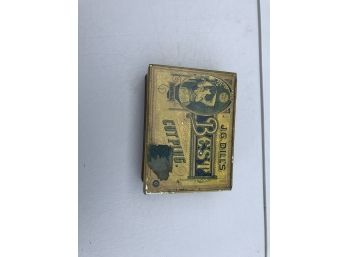 Vintage Cutplug Tin