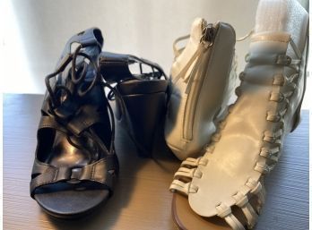 2 Pair - Size 8: Shoedazzle & MIA