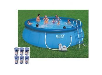 Intex Easy Set Pool - 18 Feet X 48 Inches