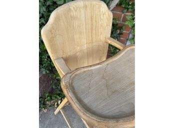 Vintage Wood Highchair