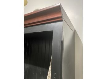 Wood Black Bookcases / Shelving Units