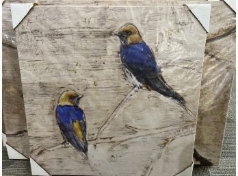 Stretched Canvas Print: Birds 24x24