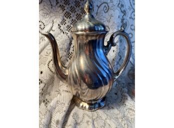 Sterling Silver Ceramic Lined Tea Pot WNF 1,30L