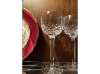 Waterford Crystal Wine Glasses Set Of 4