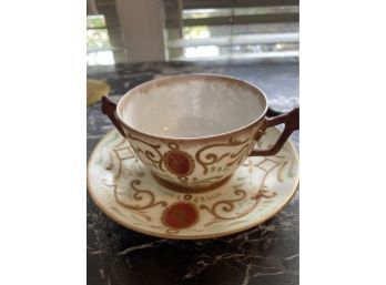 T & E Cup And Saucer