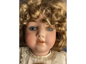 Doll - Antique Schoenau & Hoffmeister 5500 Dep 8 Jointed Doll All Bisque