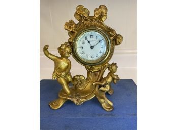 Vintage New Haven Cupid Clock
