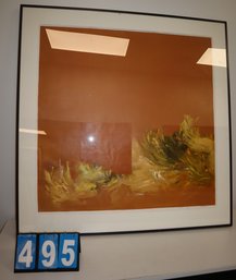 GIANT Heavy 48.5' X 50' - SIGNED Unknown Artist - Juncture 2 2002