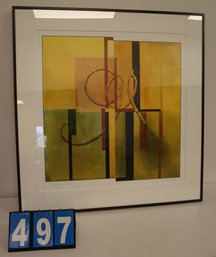 40' X 41.5' - Framed Signed Art Work - Unknown Artist