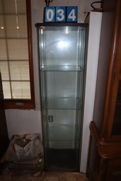 Glass Cabinet 16' X 15' X 63.5' Tall