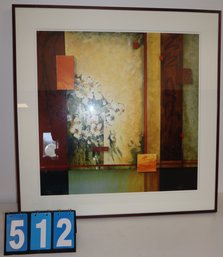 38.5' X 39' - Framed Art Work - Unknown Artist - Numbered 65/195