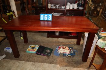 Wooden Table 74' X 34'