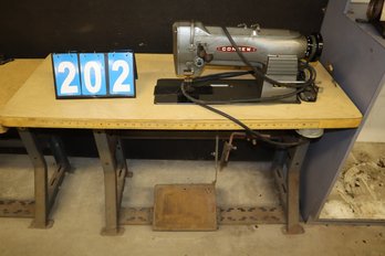 Vintage Consew 332R Japan Sewing Machine W/ Table