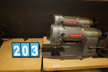 2 Vintage Consew Sewing Machines (No Table) Made In Japan 332R