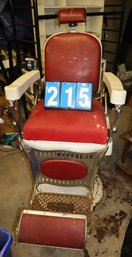 Vintage Reliance Barber Chair!!! Heavy Duty!
