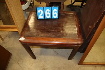 Wooden Side Table  28' X 22'