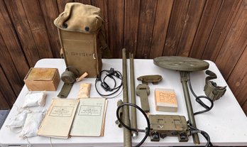 US Army Portable Mine Detector WWII 1943