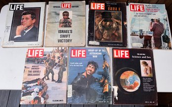 Life Magazine Lot 1960s Set Of 7