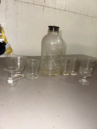 Lot Of Vintage Medical Glass