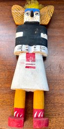 Antique Horned Owl Kachina Doll