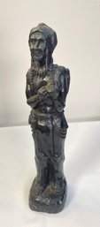 Handcrafted Coal Native American Figurine