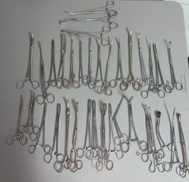 Lot Of Medical Clamps