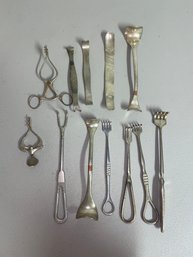 Vintage Lot Of 12 Medical Instruments