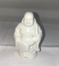 White Buddha Figurine