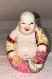 Vintage Chinese Porcelain Laughing Buddah