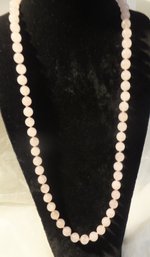 30' Rose Quartz Necklace