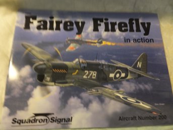 FAIREY FIREFLY IN ACTION BOOLLET