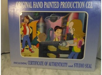 BACK TO THE FUTURE  HAND PAINTED CELL W/ CERTIFICATE