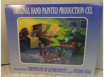 BACK TO THE FUTURE  HAND PAINTED CELL W/ CERTIFICATE