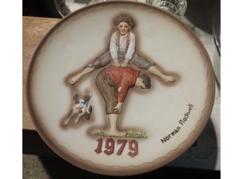 NORMAN ROCKWELL PLATE 1979