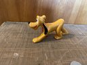 Vintage Walt Disney Productions Pluto Accents Figurine Ceramic Made In Japan