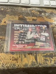 Intimidatior 1992 Wheels Racing Dale Earnhardt Gold Series NASCAR Card